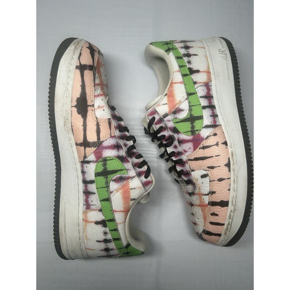 Nike Shoes - Nike Air Force 1 Low Black Tye Dye WMNS - Sz 12 - CW1257 101 - Pre Owned/No Box